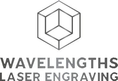 Wavelengths Laser Engraving Logo